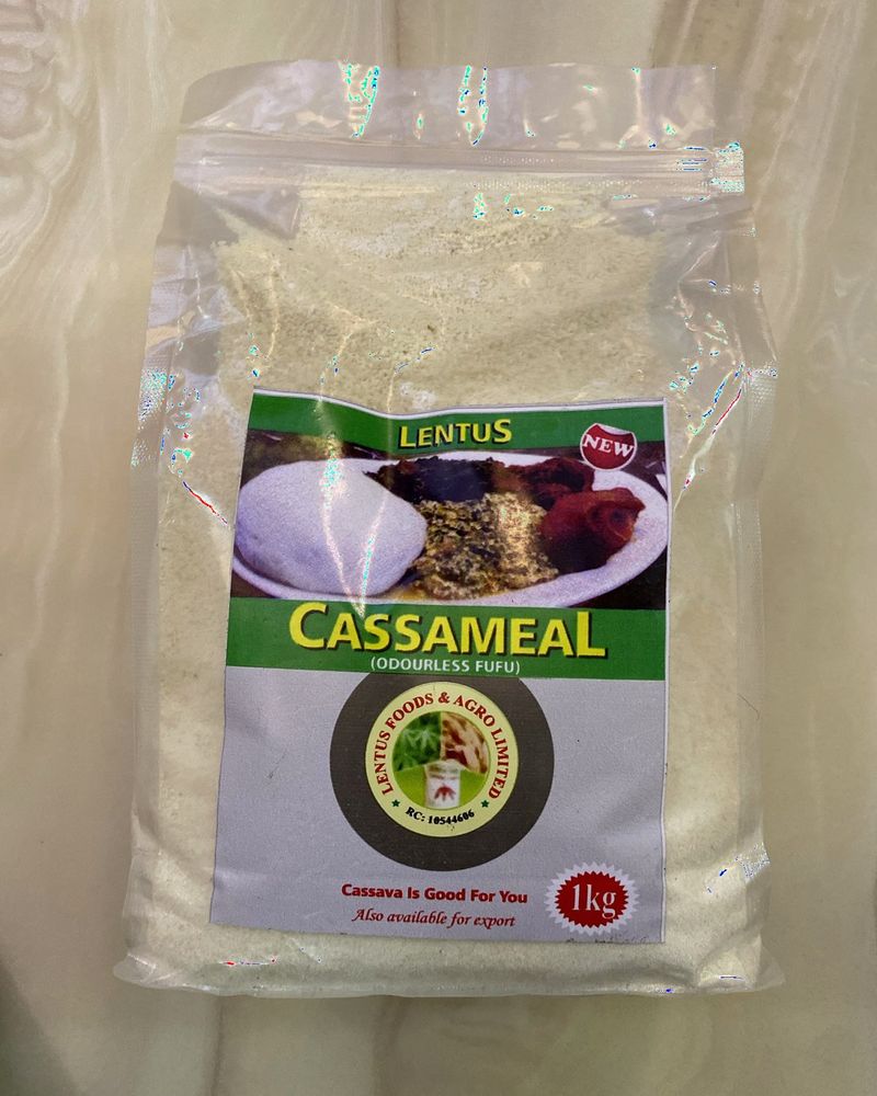Lentus Cassameal 1kg pack, front